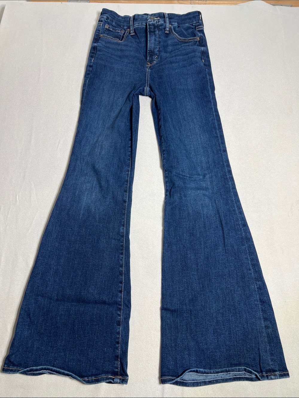 American Eagle Outfitters Dark Blue Flare Jeans
